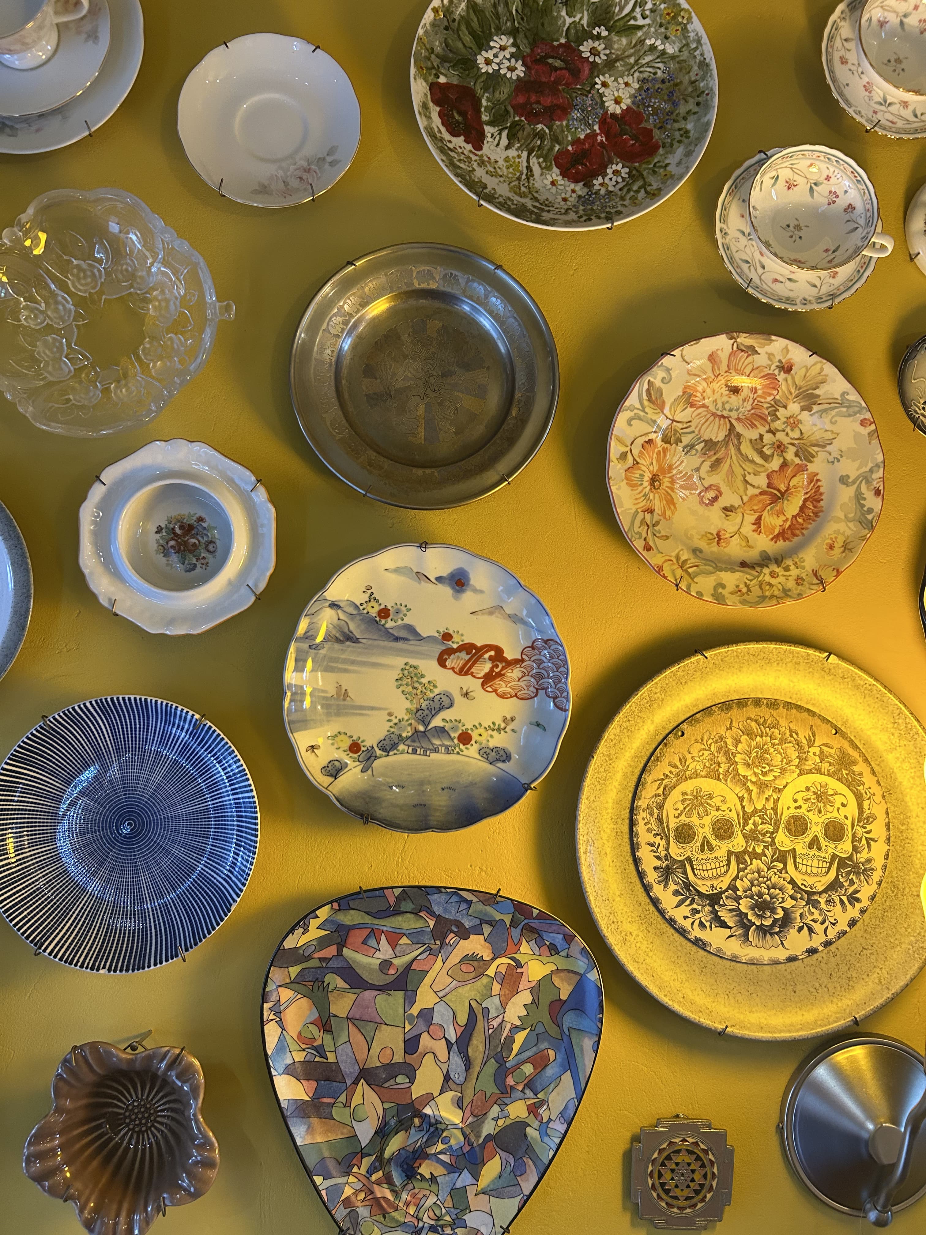 Parede do restaurante Art