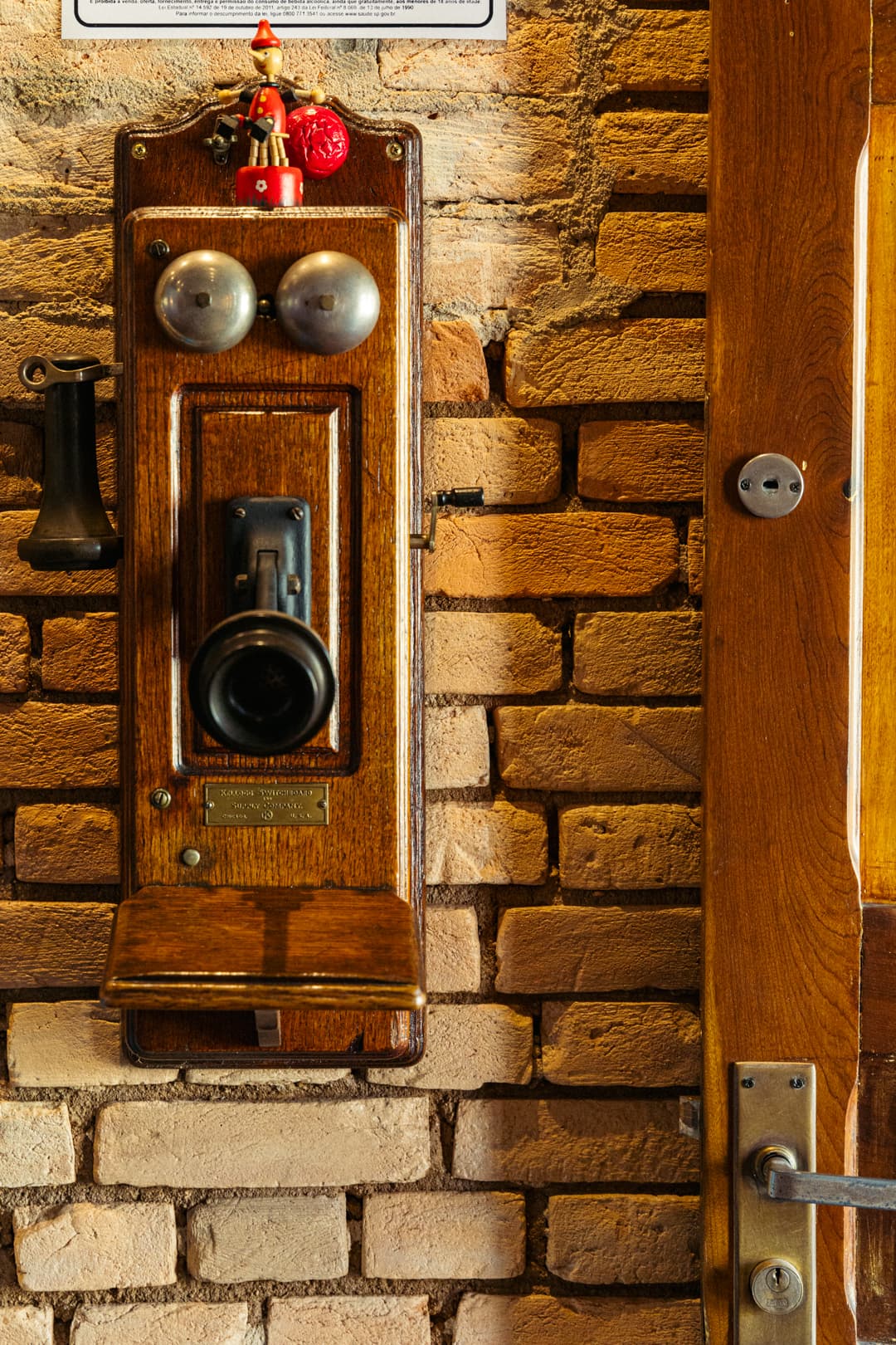 Telefone do restaurante Art